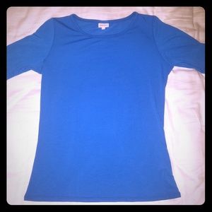 Large Blue Lularoe Gigi